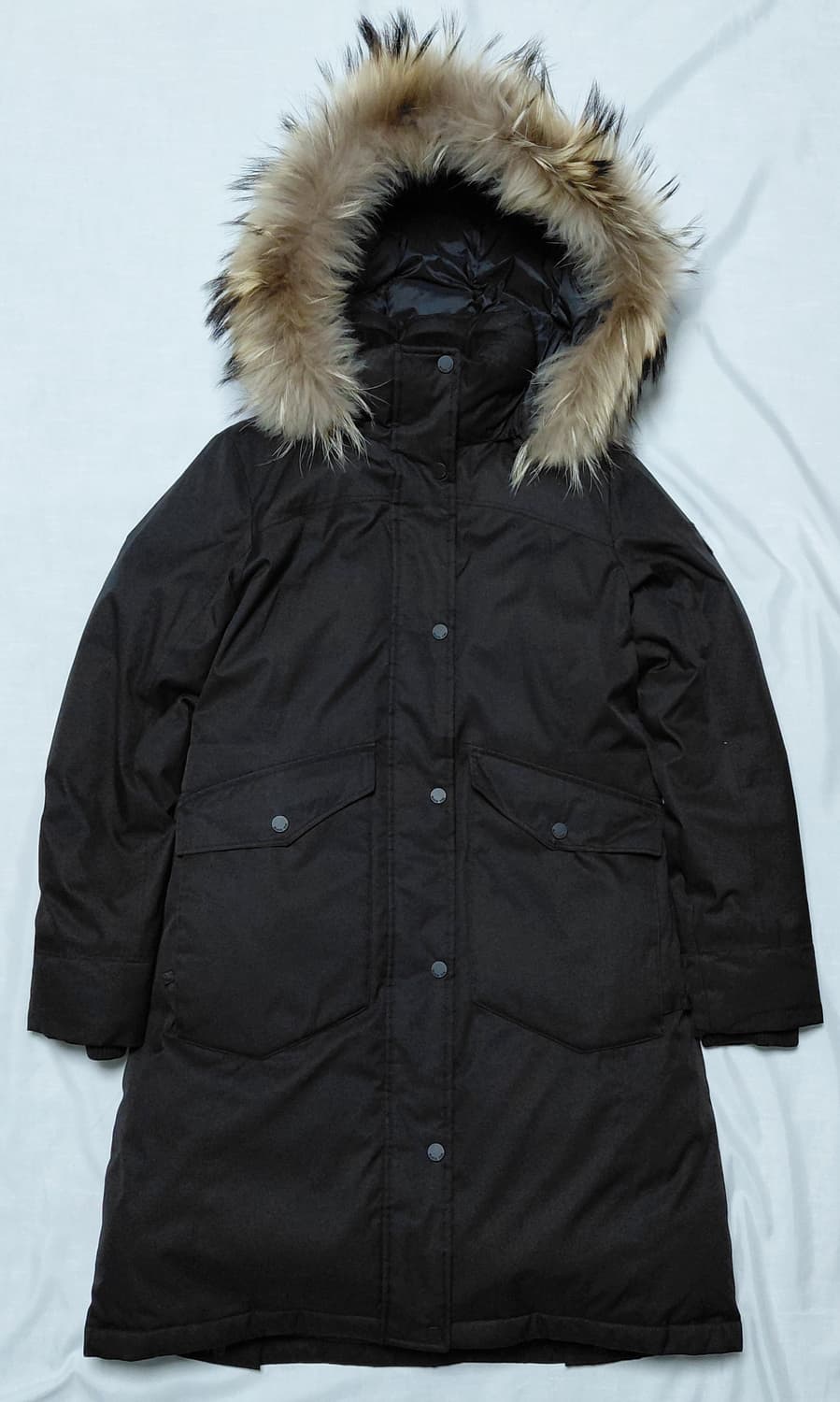 블랙야크 여성 블랙 롱패딩 90 상품이미지1