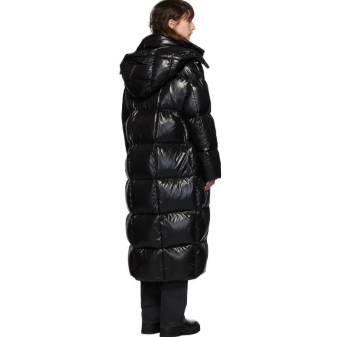 Moncler Parnaiba 몽클레어 롱패딩 올블랙  XS 상품이미지3