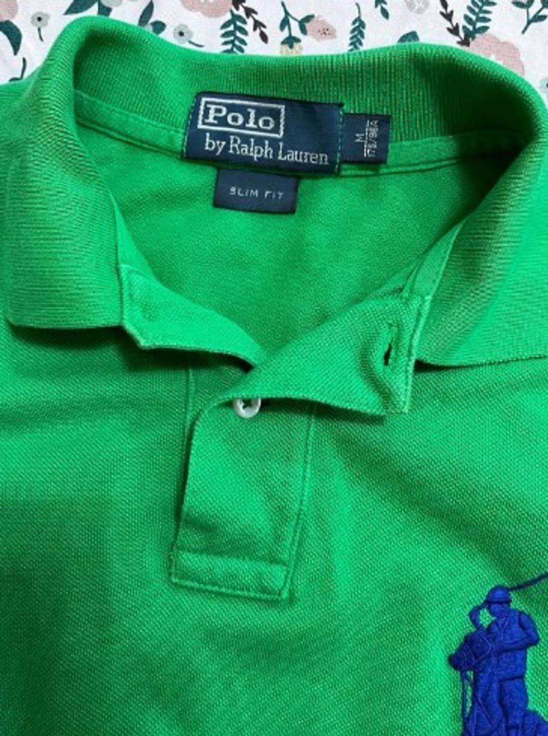 폴로바이랄프로렌 남성 빅포니그린반팔PK티셔츠 M사이즈 상품이미지5