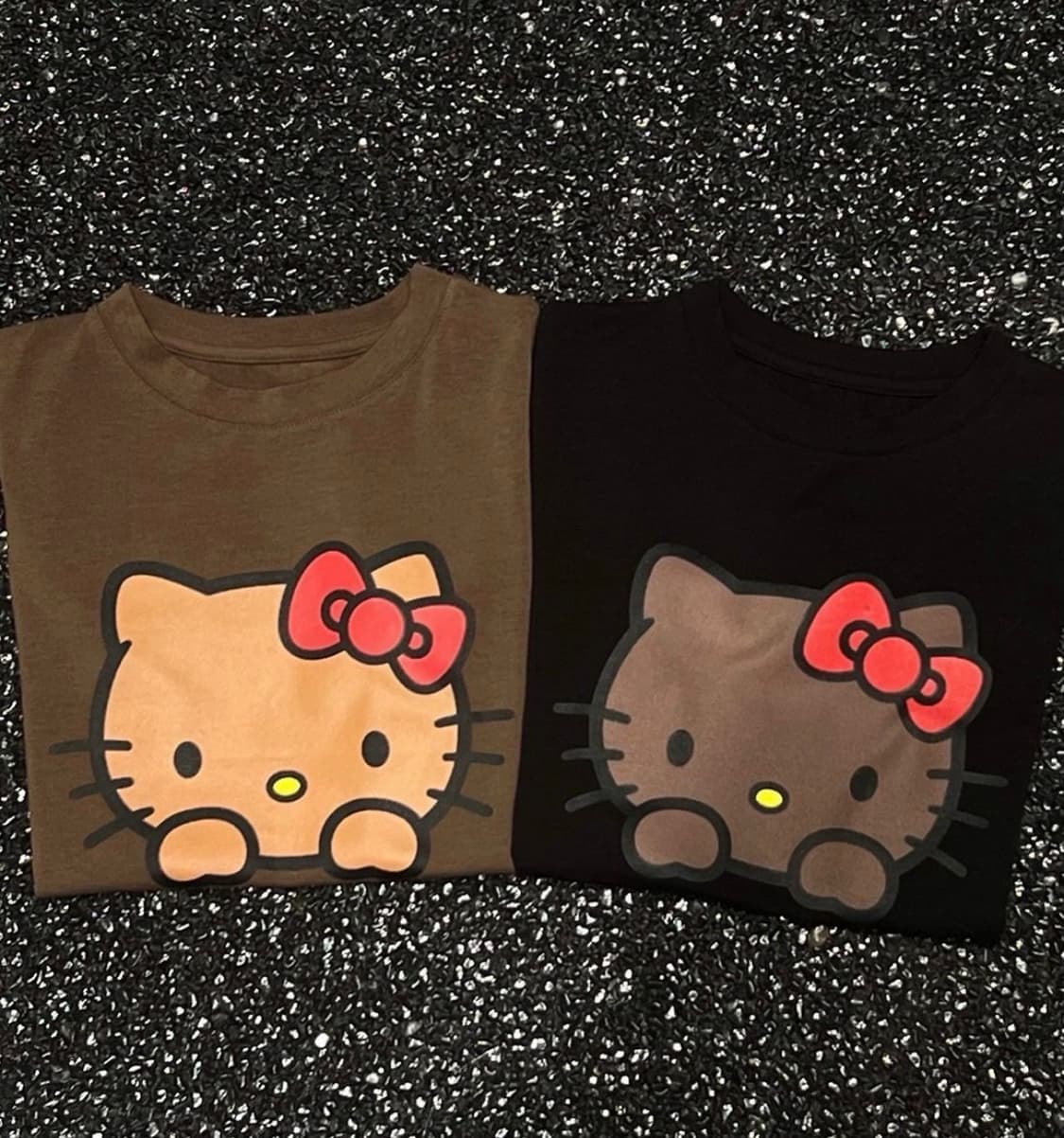 키티 y2k@ 스타일 반팔티 상품이미지1