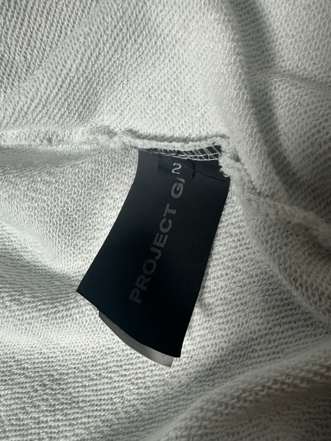 Project gr 리컨스트럭티드 폴디드 집 후드 상품이미지3