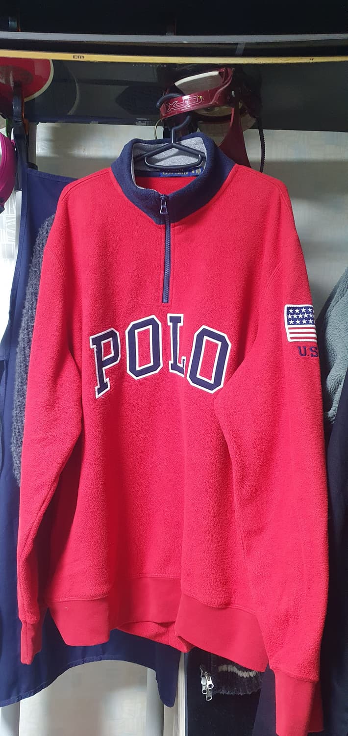 폴로 반집업 후리스 xl 팝니다~ 상품이미지2
