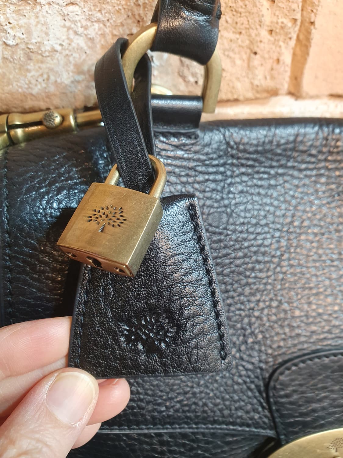 멀버리 블랙토트백 상품이미지4