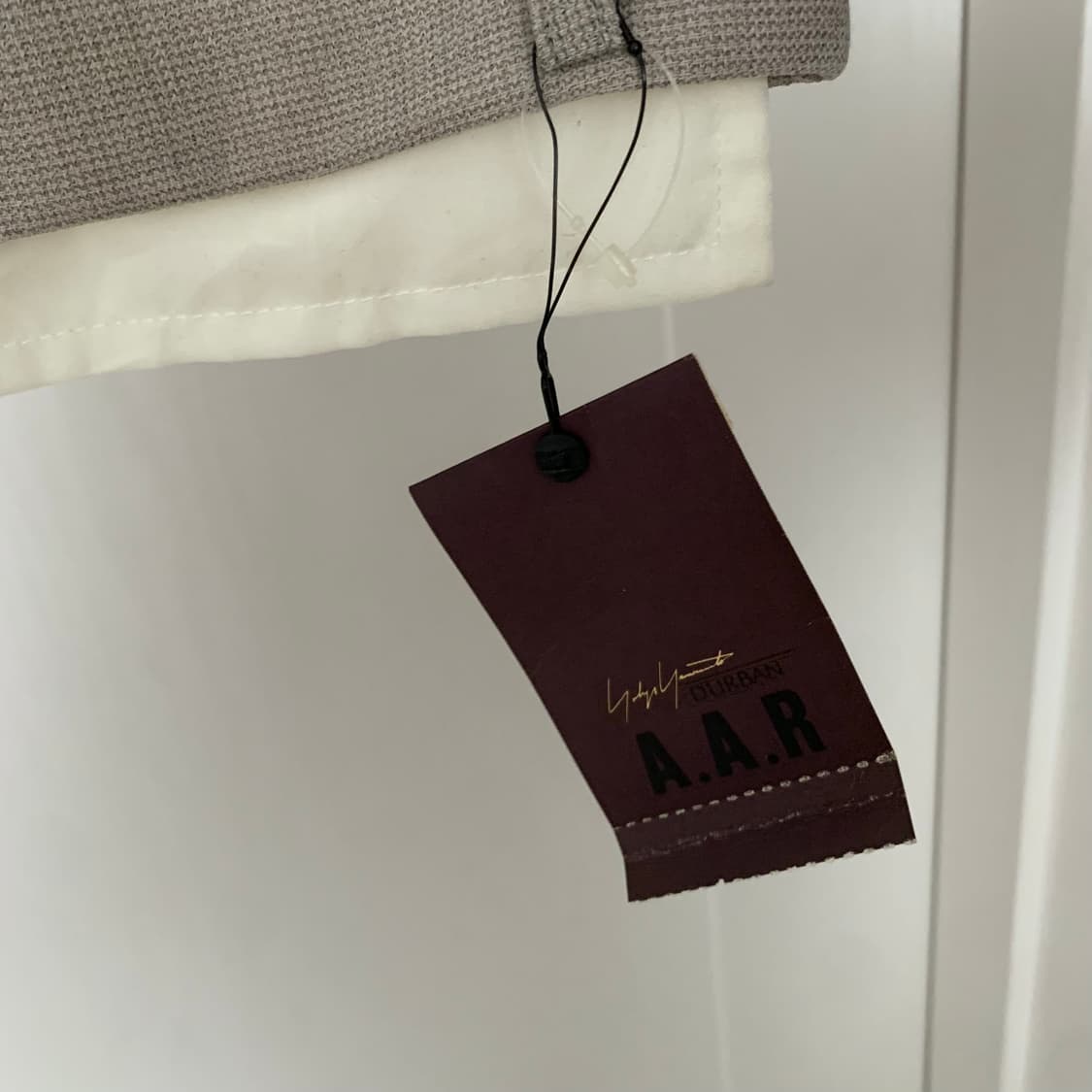 요지 야마모토 AAR 울 레이온 셋업 베이지 상품이미지10