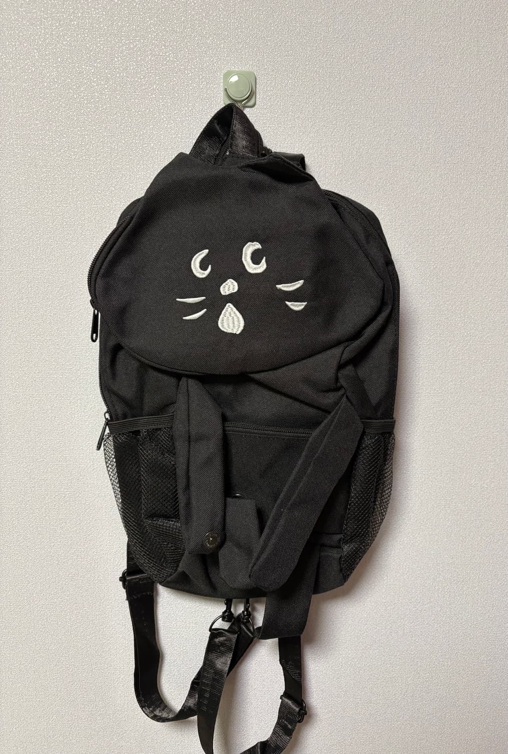네넷냐 검은고양이 백팩 슬링백 일본 빈티지 가방 모리걸 y2k  상품이미지1