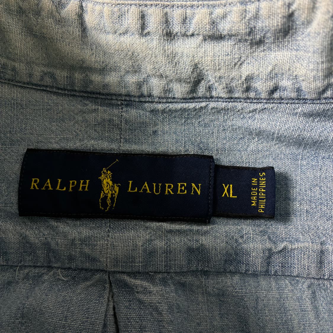 Polo  폴로 랄프로렌 자수 코튼 샴브레이 셔츠  상품이미지4