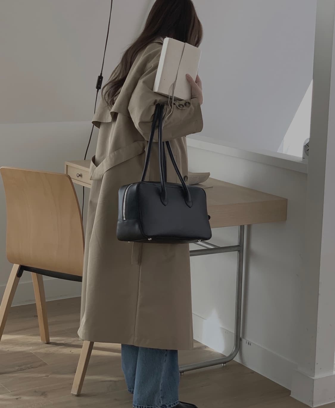 루스프로덕트 바게트백 상품이미지2