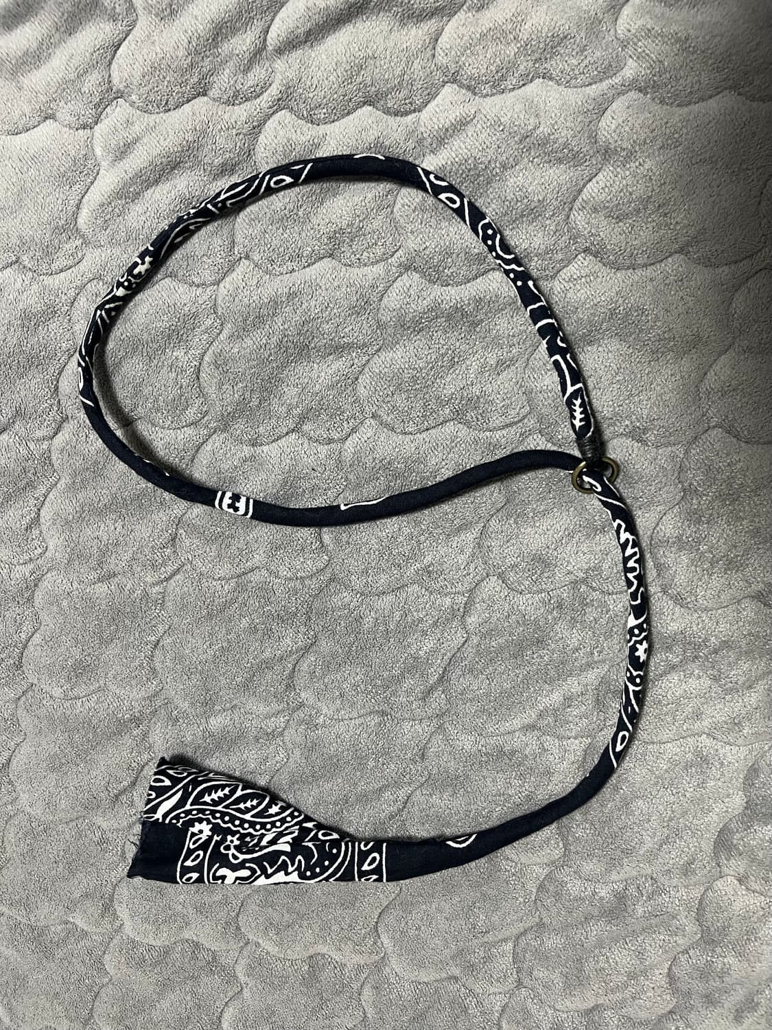 KAPITAL 캐피탈 반다나 목걸이 블랙 상품이미지5