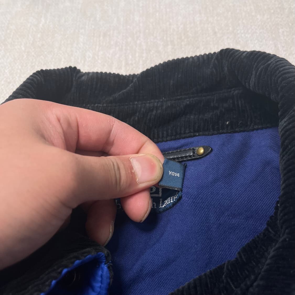 105 폴로 랄프로렌 코듀로이 퀄팅 자켓 상품이미지3