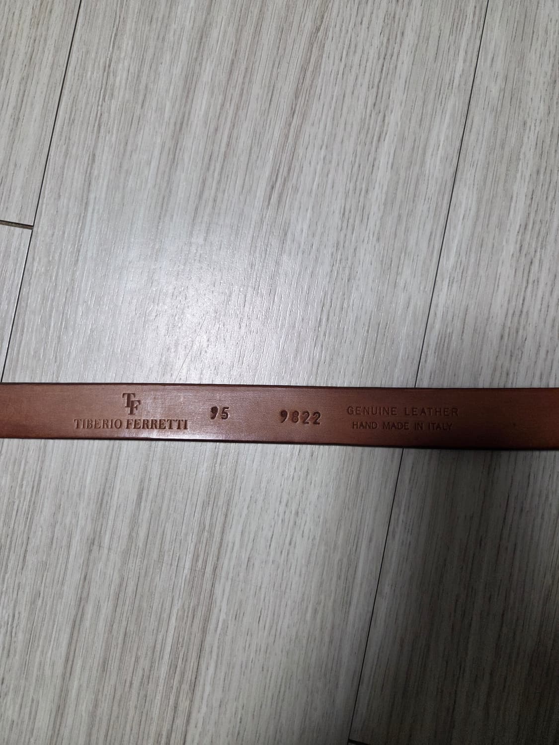 티베리오페레티 스웨이드 금장 버클 95 (32-34추천) 상품이미지3