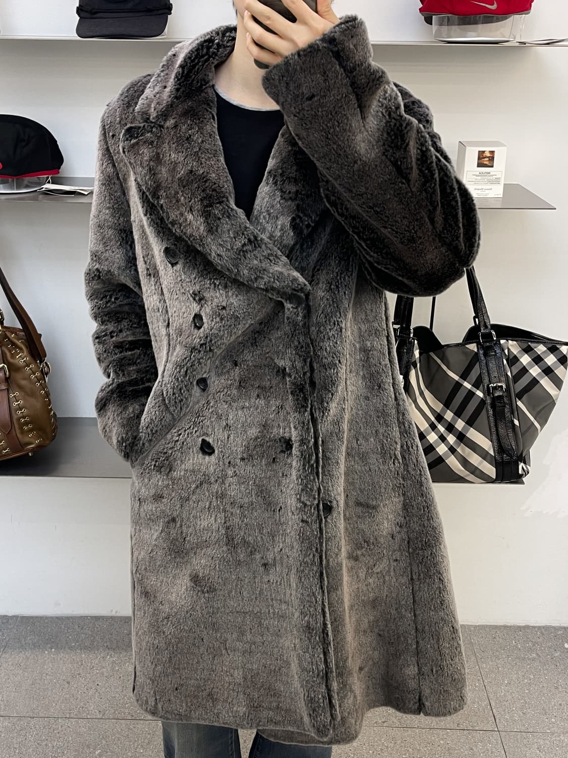 사스콰치패브릭스 20aw Faux Fur 코트 상품이미지2