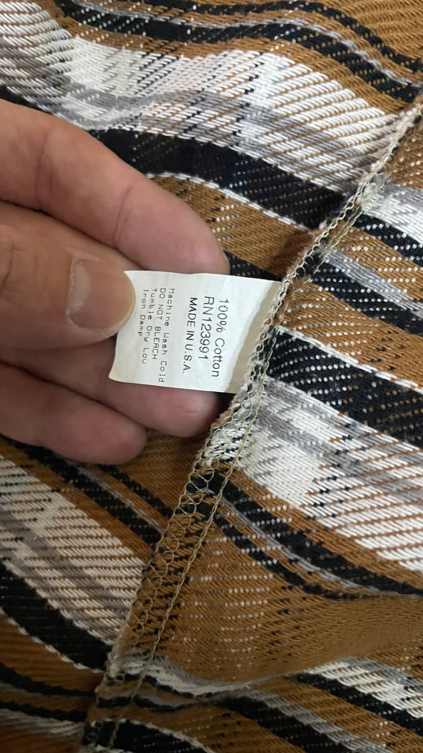 깃먼빈티지 체크셔츠 상품이미지4