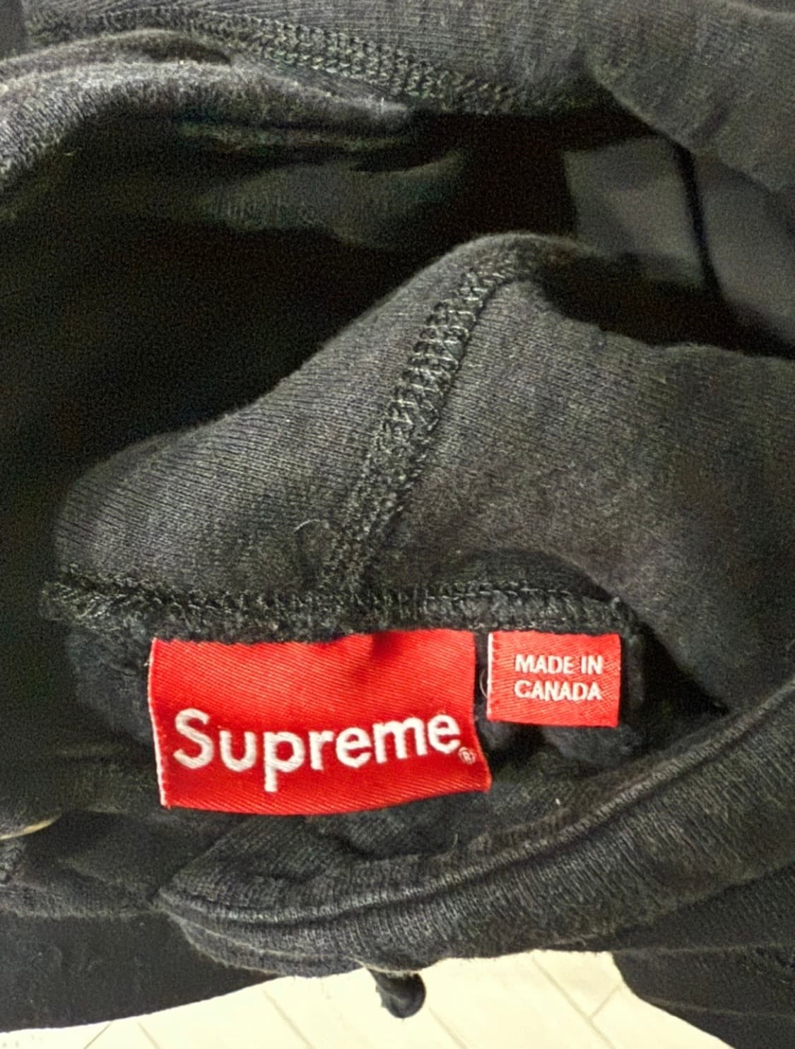 슈프림 모션로고 후드티 상품이미지2