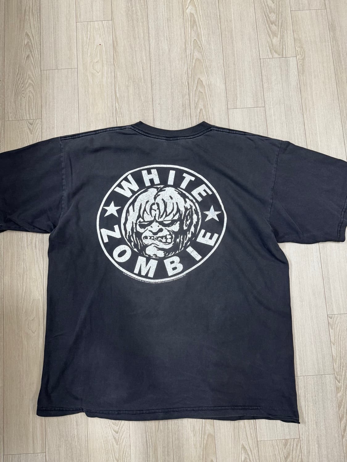 빈티지 화이트 좀비 티셔츠 상품이미지7
