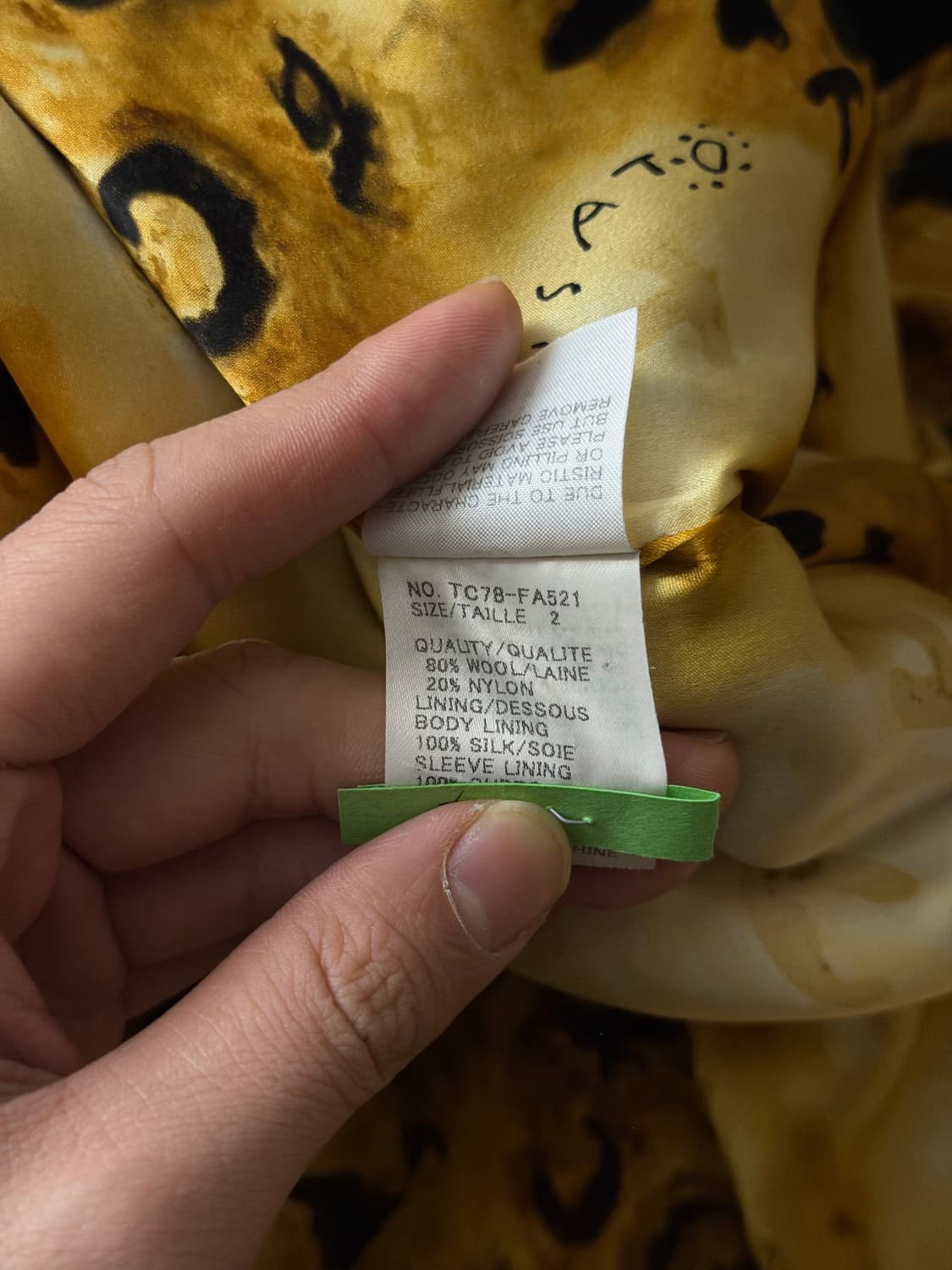 츠모리치사토 울 코트 상품이미지9