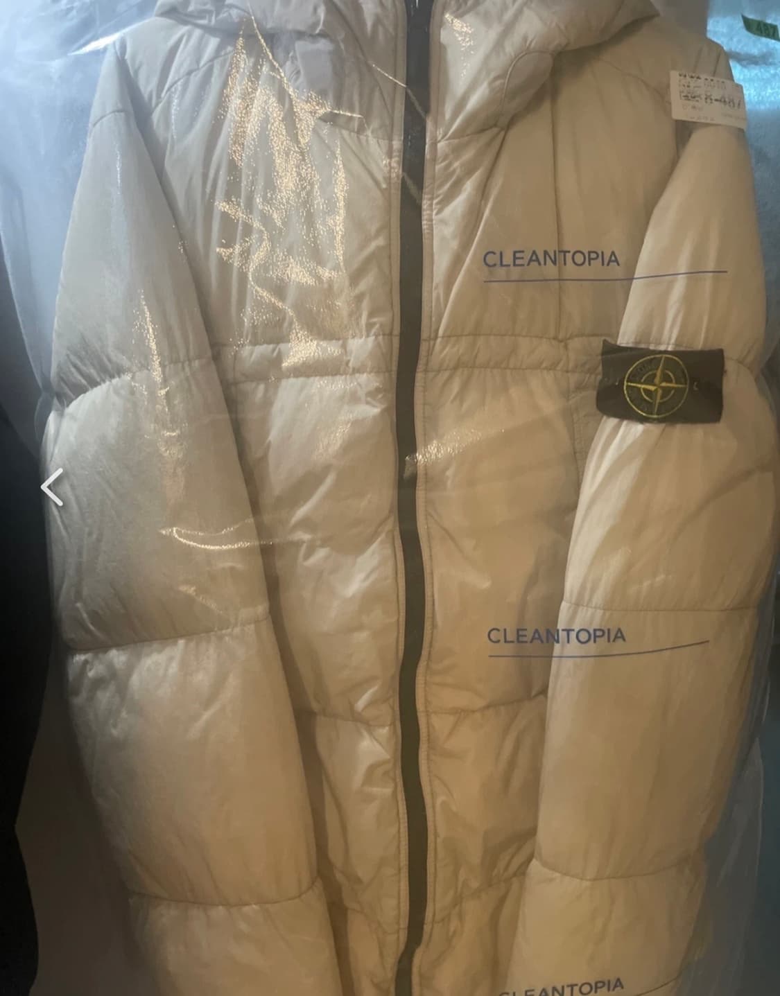 [정품/L] 스톤아일랜드 크링클랩스 패딩 상품이미지1