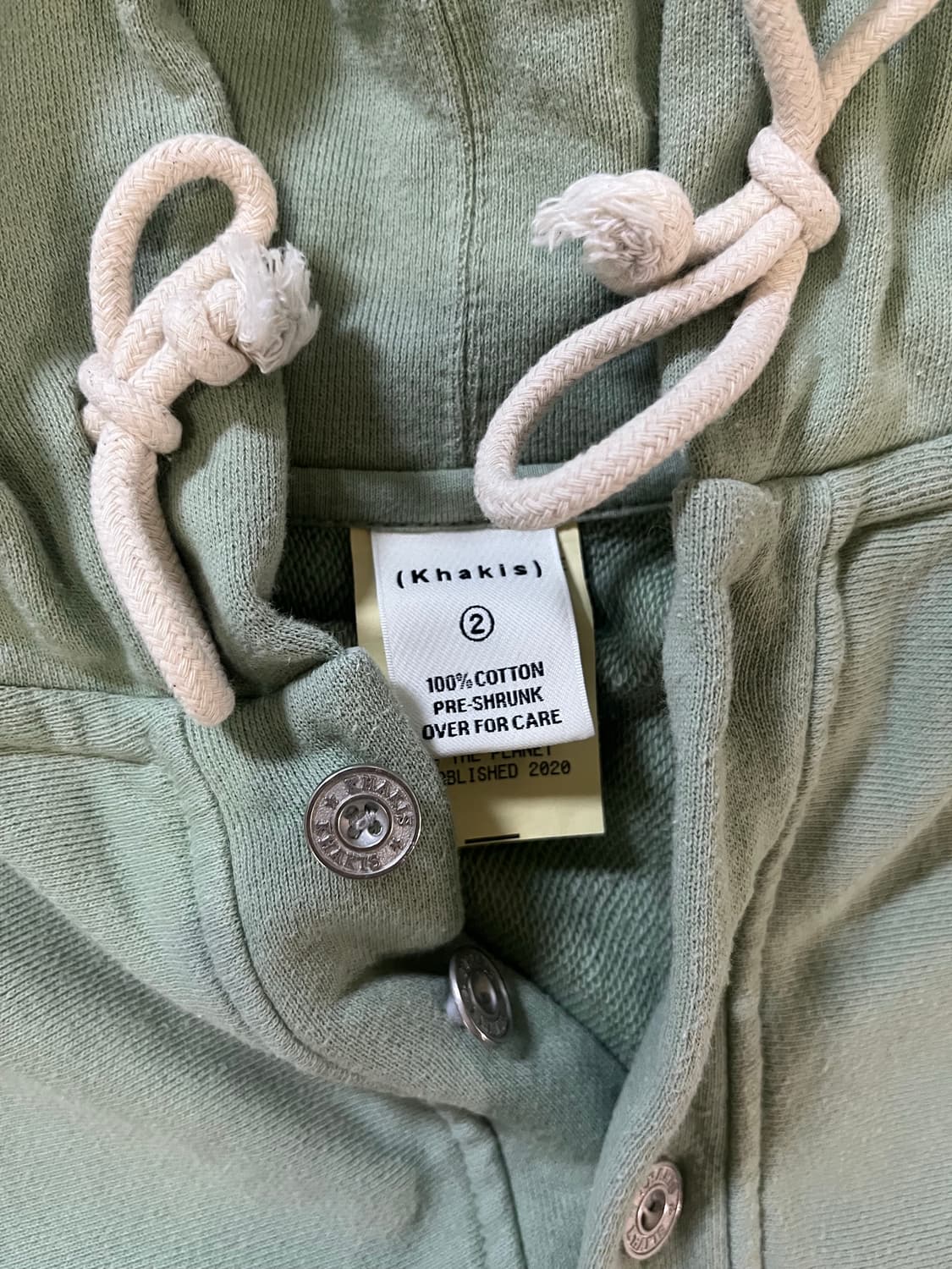 카키스 후드티 상품이미지2