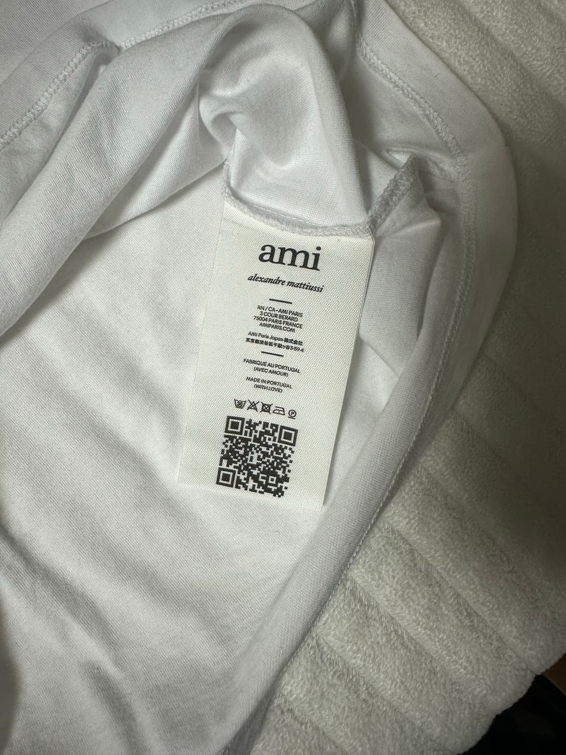 아미 반팔 새상품급 상품이미지2