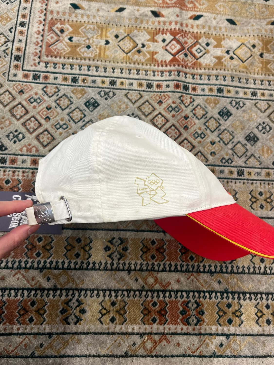 아디다스 2012 런던 올림픽 중국 국가대표 볼캡 레드 #csz3923 상품이미지7