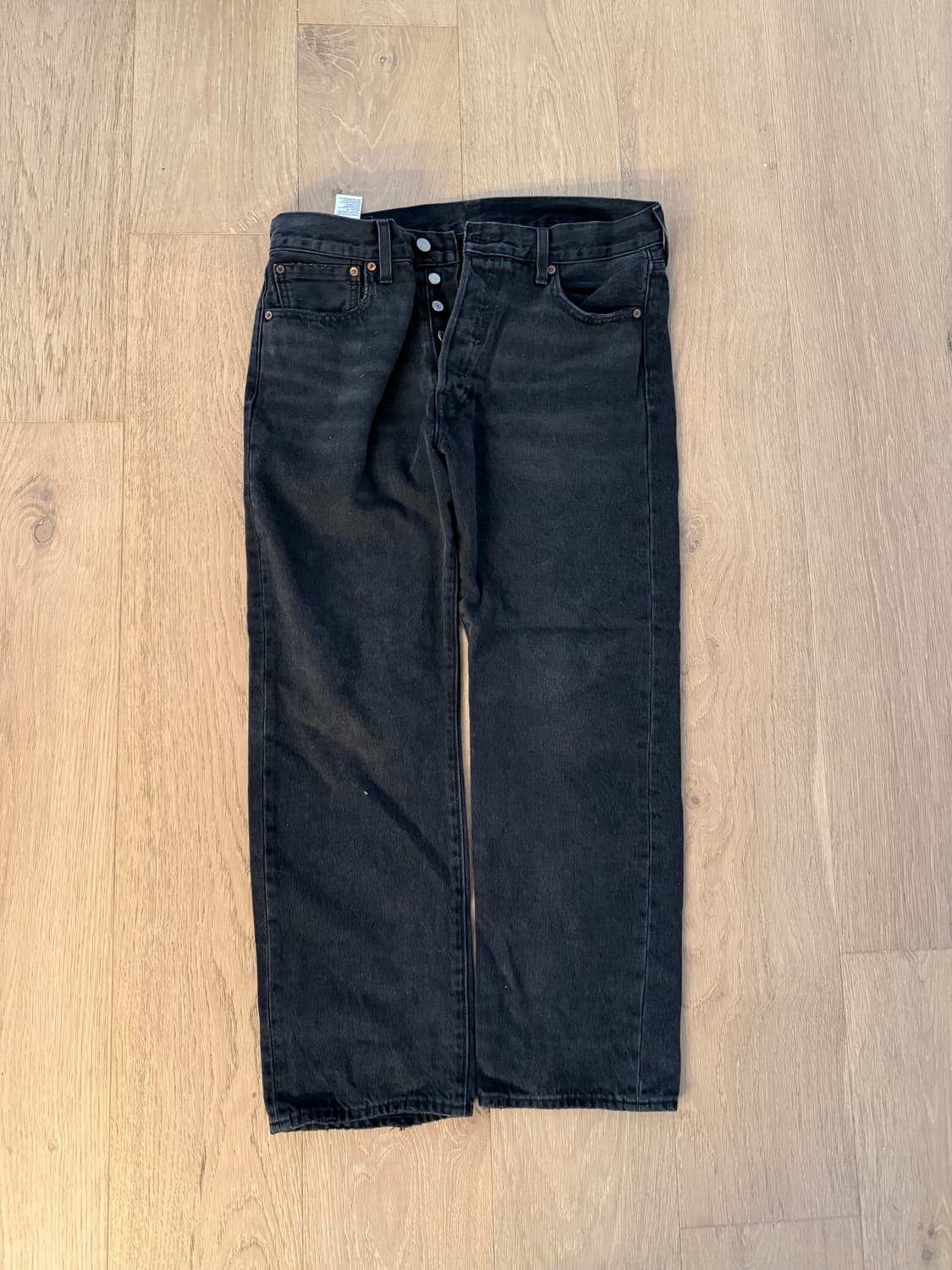 Levi's 베이크루 별주 501 블랙 w34 L28 상품이미지1