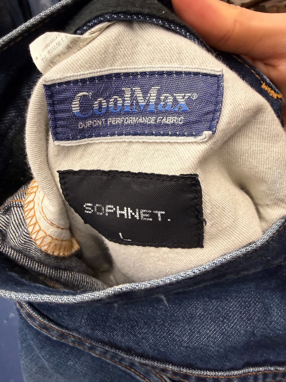 소프넷 JAPAN 진청 데님 상품이미지5