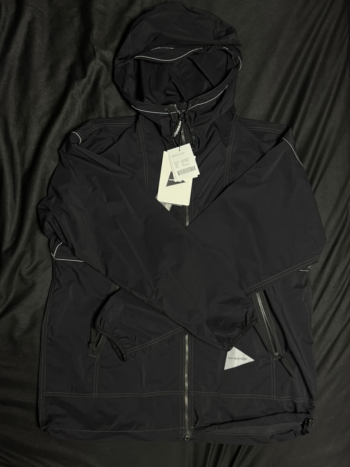 앤드원더 퍼텍스 윈드 자켓 XL 블랙 상품이미지2