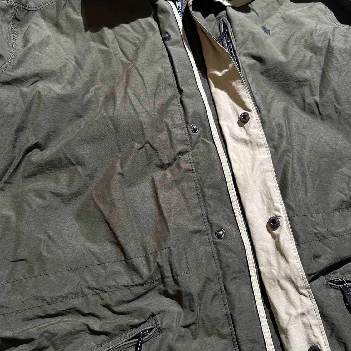 폴로 랄프로렌 포니로고 집업 하프롱 자켓 상품이미지6