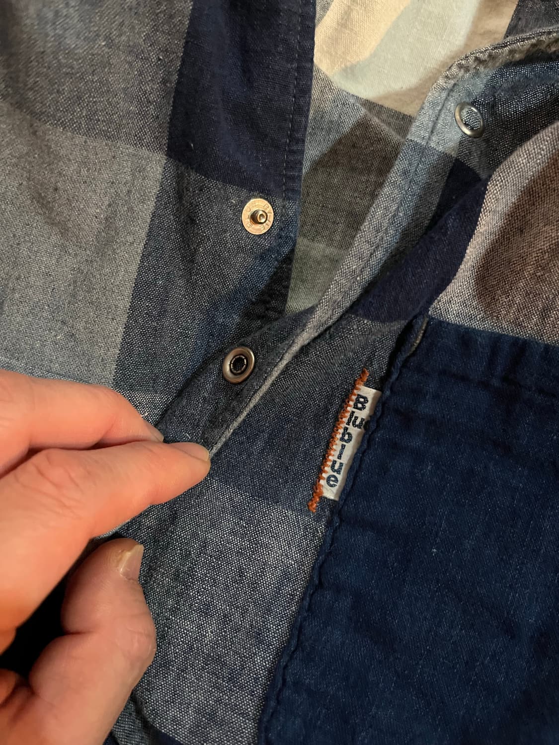 블루블루 재팬 데님 셔츠 상품이미지8