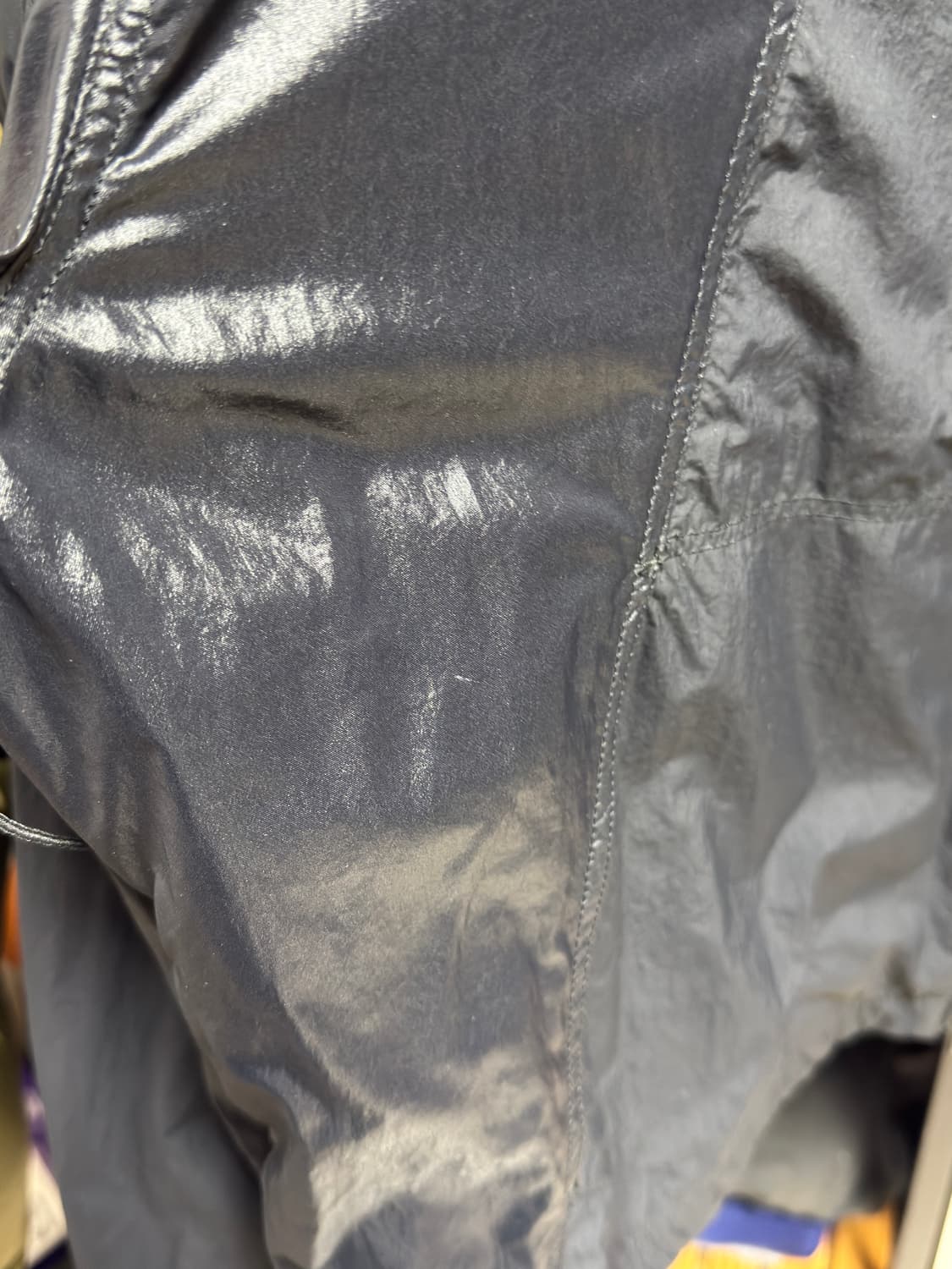 아워레가시 레트로스펙 바람막이 블랙 상품이미지5