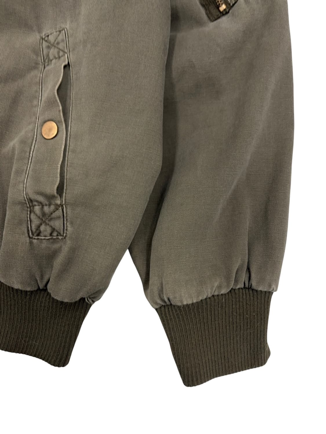 US NAVY 미군 밀리터리 자켓 카키 (2XL) 상품이미지6