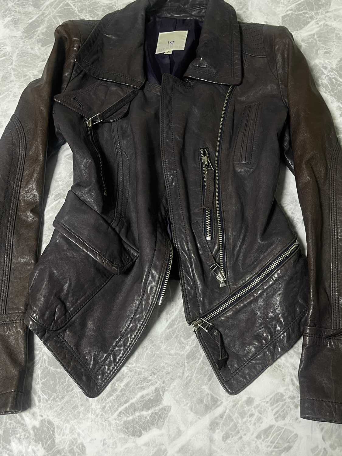 1st avenue leather jacket 상품이미지6