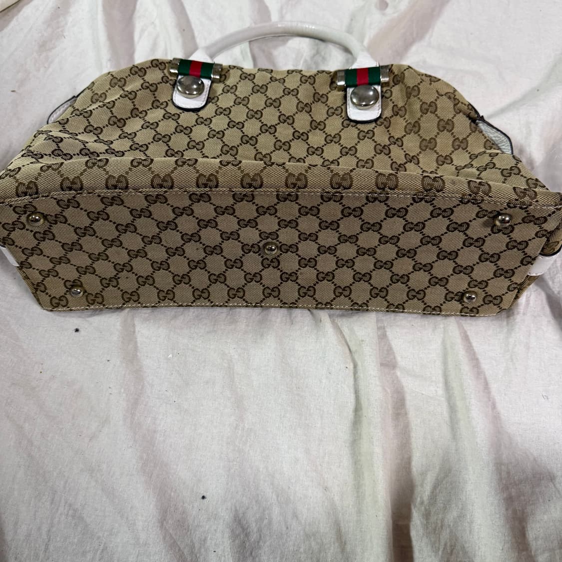 빈티지 구찌 캔버스 숄더백  상품이미지6