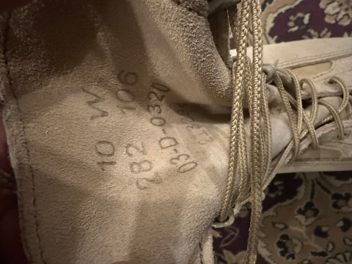 10w)웰코 미군 전투화 상품이미지3