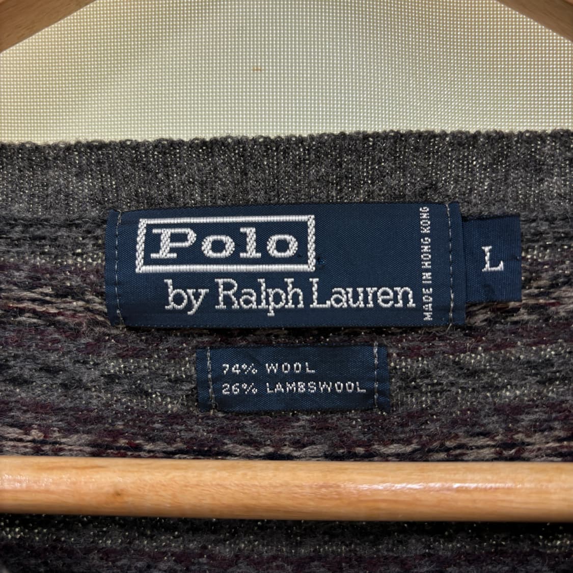 폴로 페어아일 니트  상품이미지6