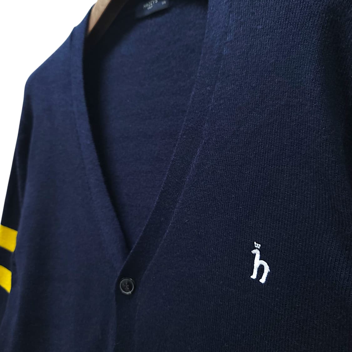 [115] 헤지스 골프 카카오 브이넥 니트 가디건 상품이미지5