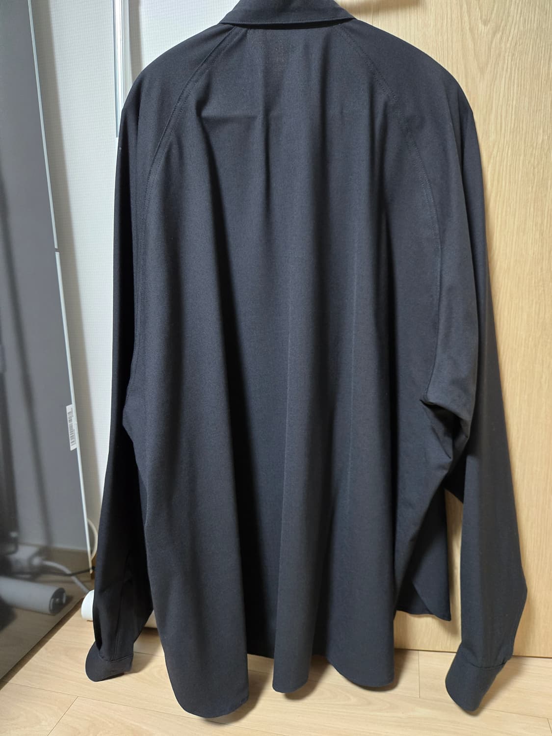 실라주 헨리넥 울 셔츠 상품이미지2