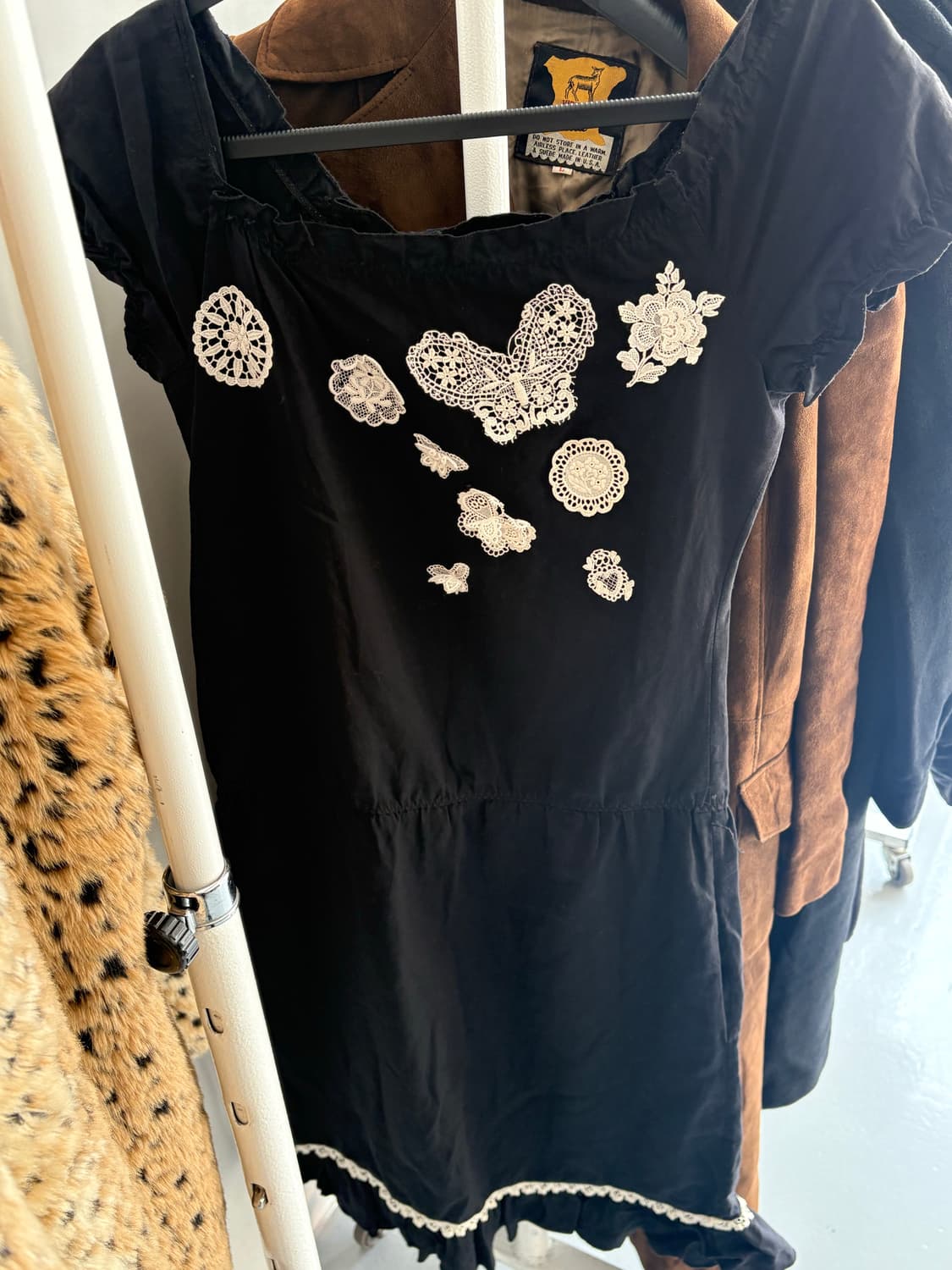 모스키노 레이스포인트 미디원피스 상품이미지1