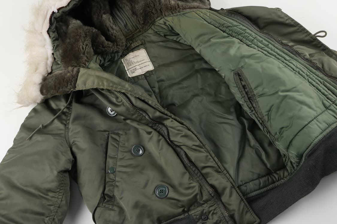 [S] 80's 미군 오리지널 N-2B 플라이트 항공 자켓 상품이미지5