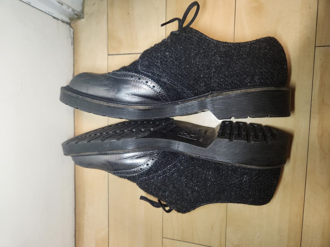 닥터마틴×해리스트위드 콜라보 대넌 브로그 윙팁 260 상품이미지4