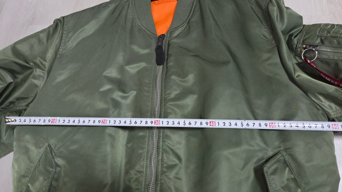 (착샷) 알파인더스트리 ma-1 세이지 상품이미지7