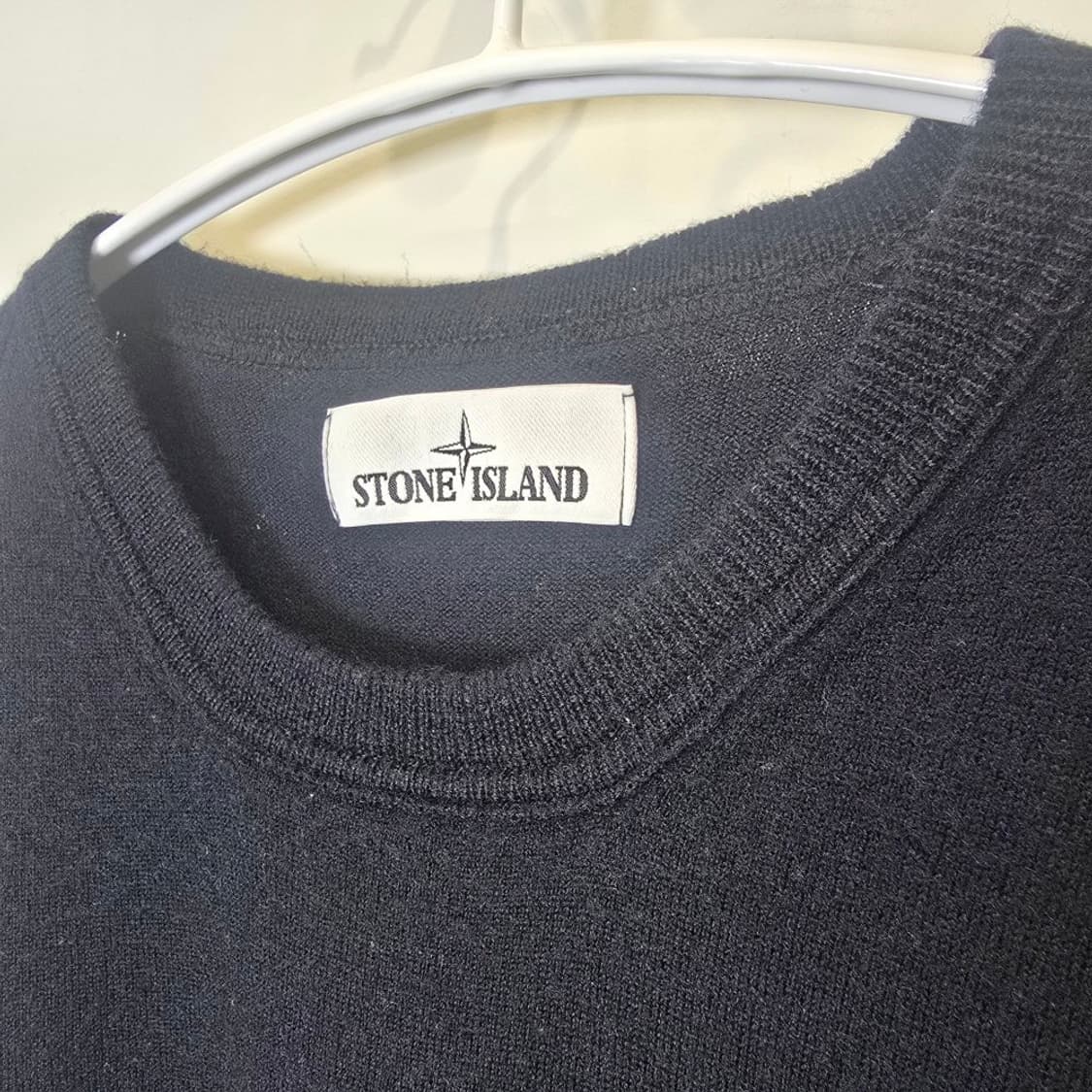 [중고/정품] 스톤아일랜드 와펜 패치 니트 XL 상품이미지4