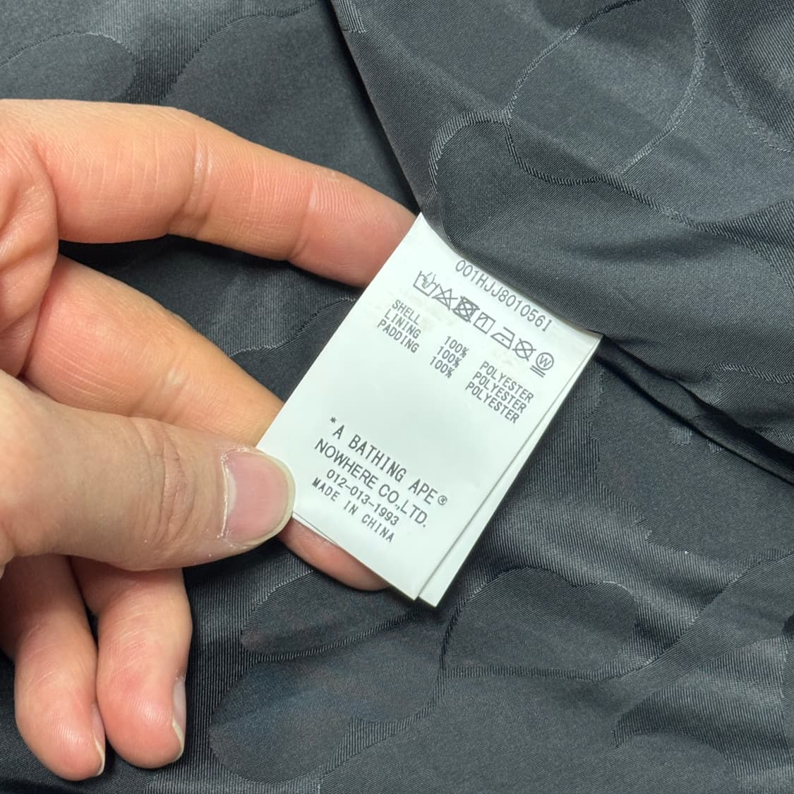 베이프 패치 퀼팅 점퍼 M(105) 상품이미지7