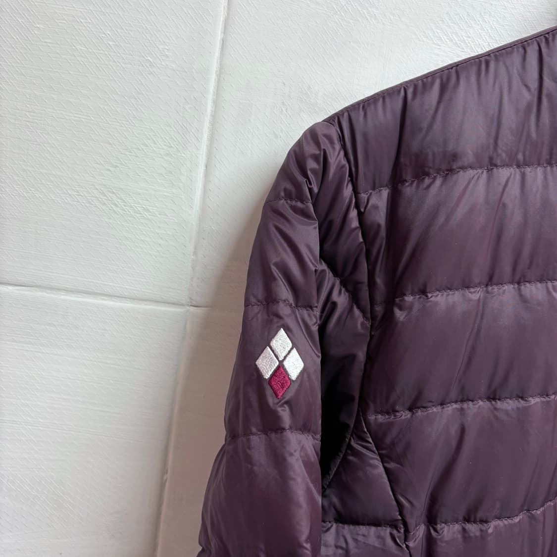 몽벨 montbell 퍼플와인 구스다운 경량패딩 100 상품이미지3