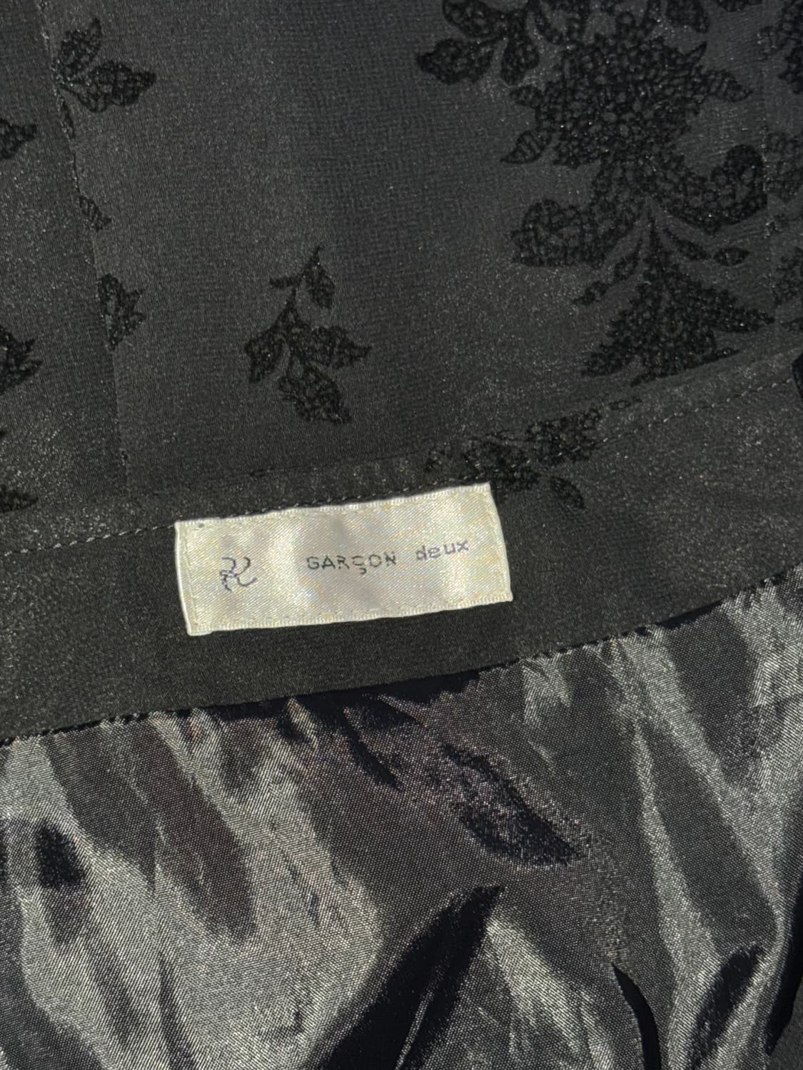 빈티지 플라워 자수 미디 스커트 상품이미지7