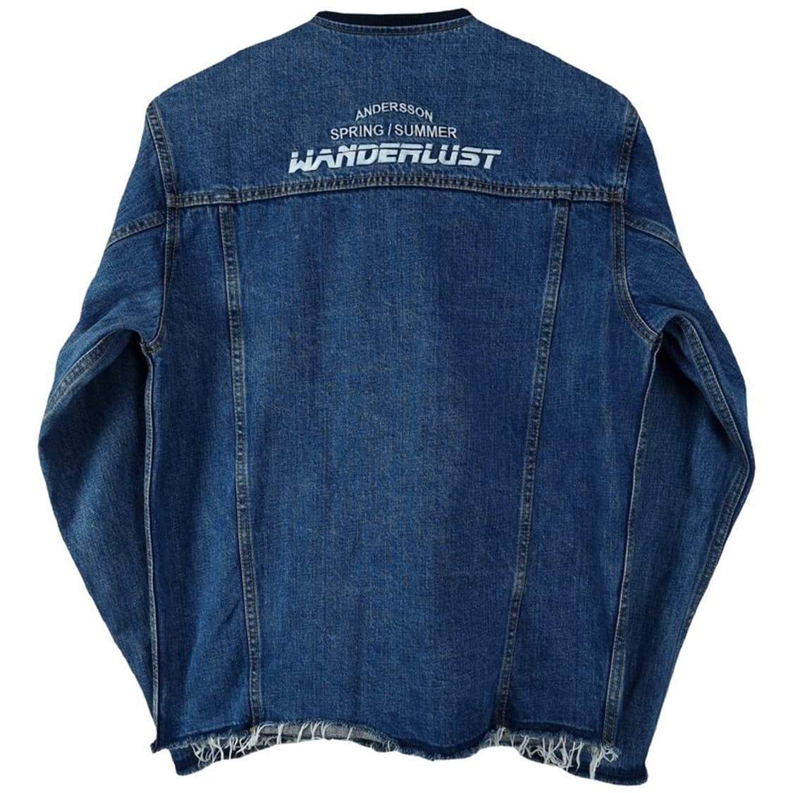 [앤더슨벨] 16 S/S 카라리스 빈티지 가공 데님 자켓 M18487 상품이미지3