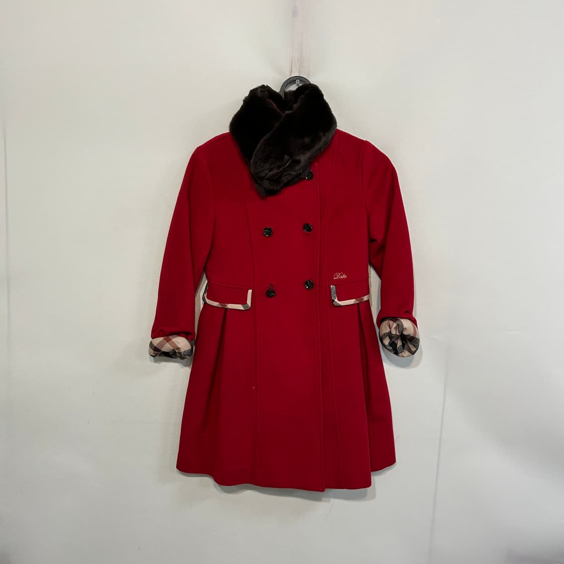 닥스 키즈 여아 캐시미어 코트 150 상품이미지1