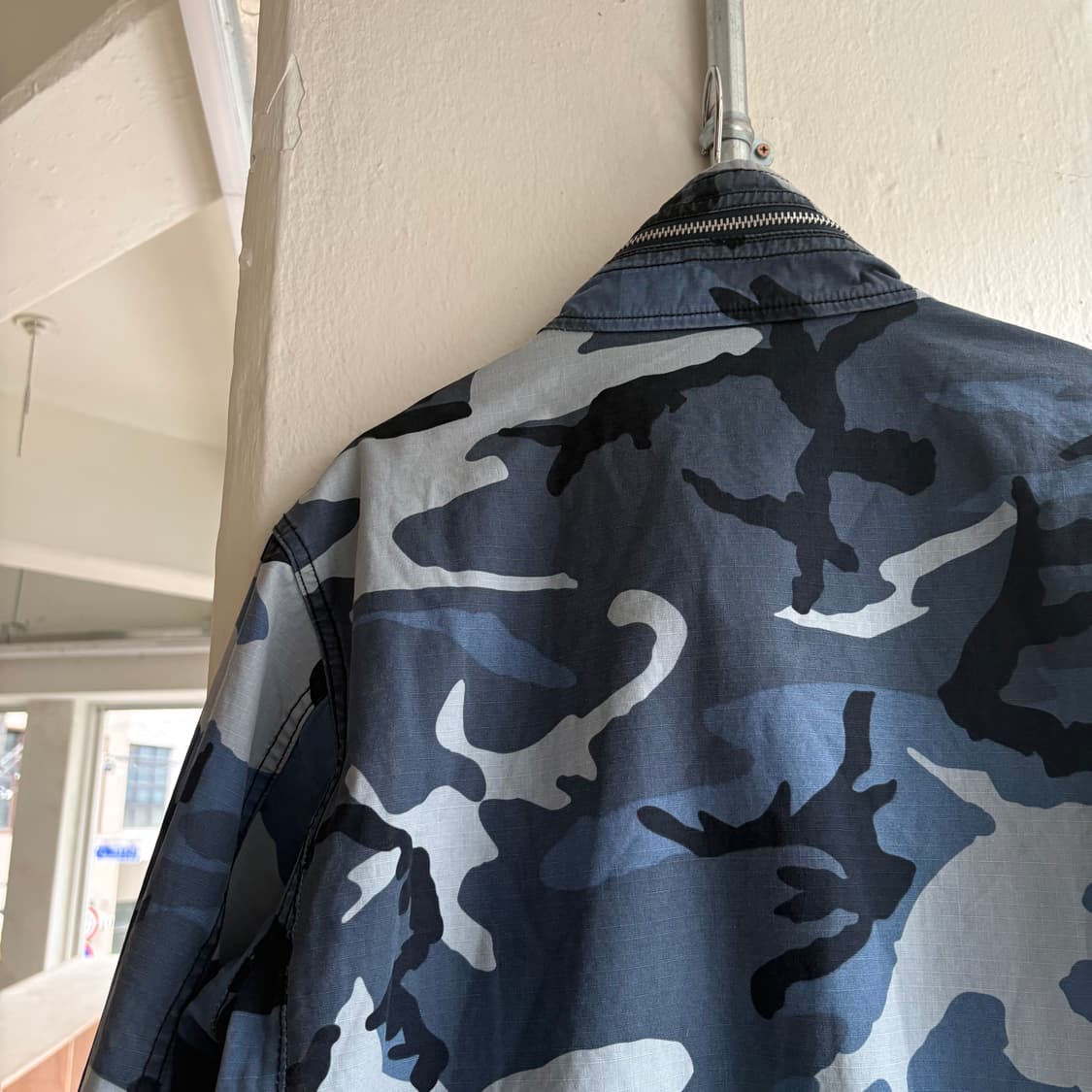 Bueva Vista 블루 카모 M65 필드 자켓 상품이미지5