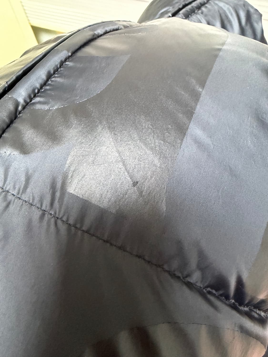 베이직 사파리스팟 다운 자켓 패딩 블랙 상품이미지3