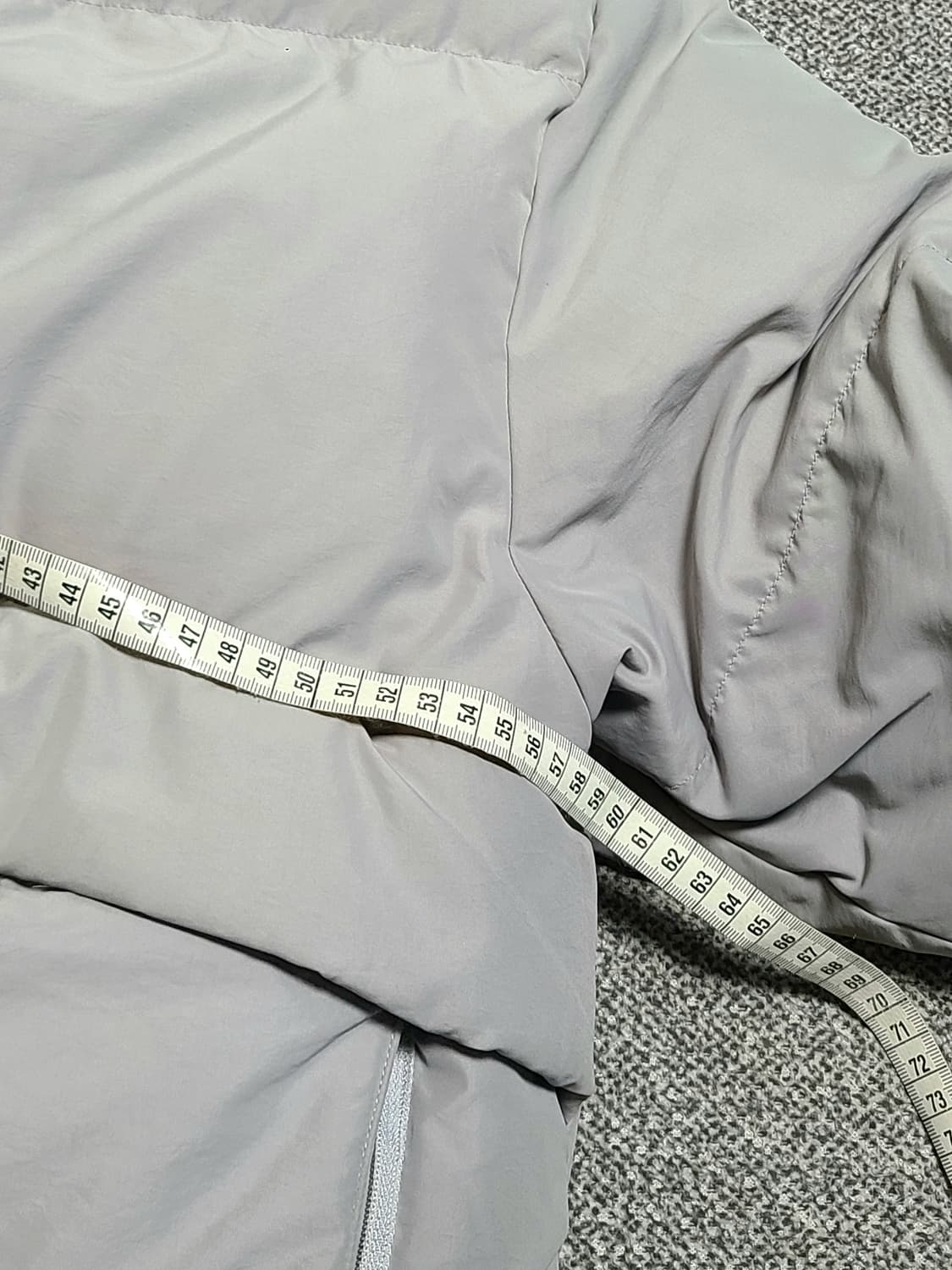 코드그라피 그레이 유틸리티 덕다운 숏 패딩 M 상품이미지3