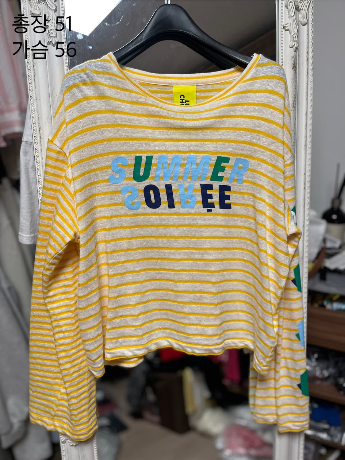 럭키슈에뜨 스트라이프 티셔츠 36 상품이미지1